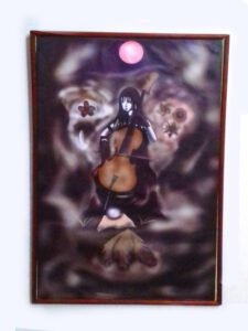 Cuadro Bajo el enigma del cello